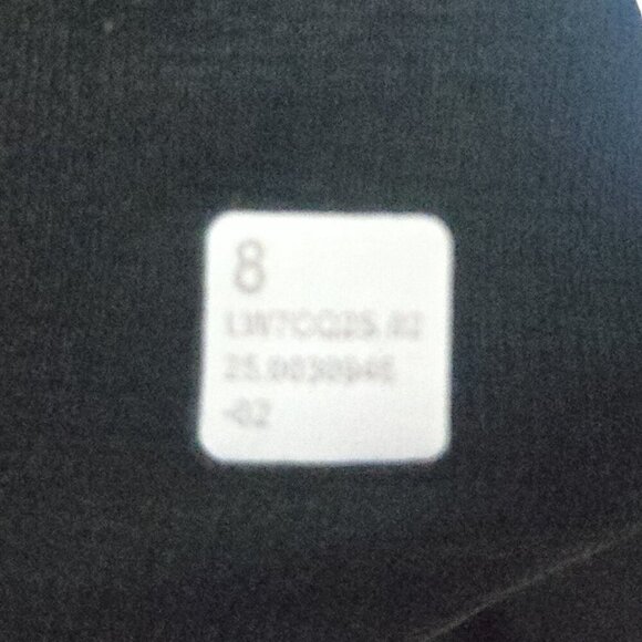 NWT Lululemon Align High-Rise Short 2" - 8 Black - Picture 8 of 8